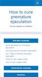 Mobile Screenshot of prematureejaculationdelay.com